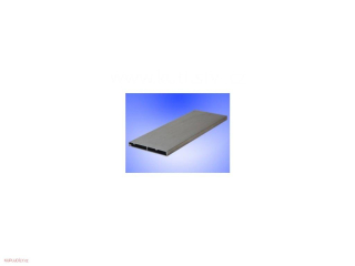 Okopový profil k dveřnímu profilu 40x20 mm - ral 9006